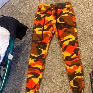 Camo joggers